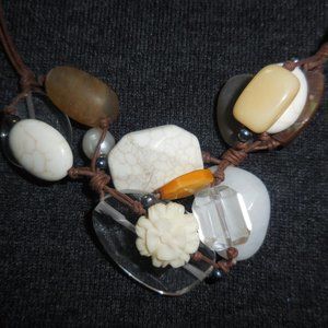 Silpada Boho Leather Necklace, N2201 (retired)